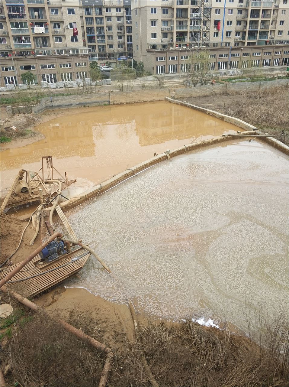 长海沉淀池淤泥清理-厂区废水池淤泥清淤