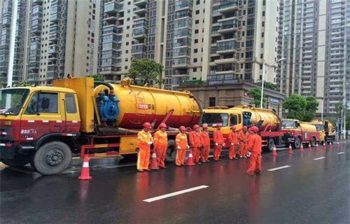 长海市政管道清淤